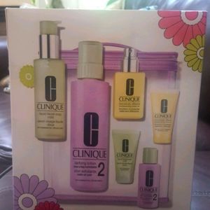 CLINIQUE 3 step skincare